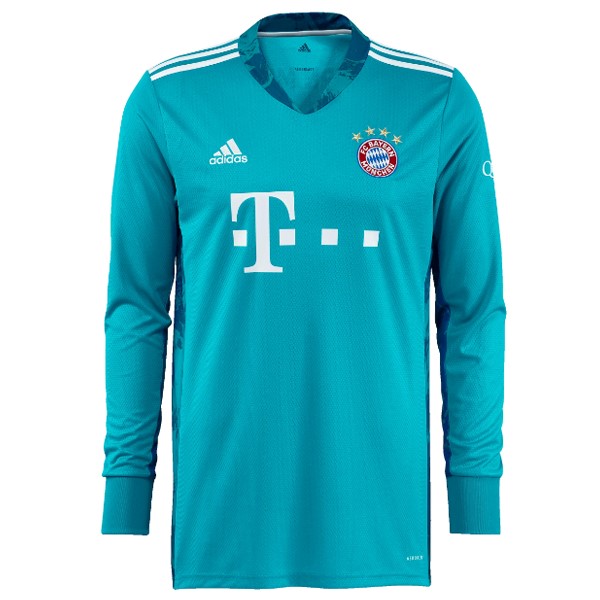 Maillot Football Bayern Munich Manga Larga Gardien 2020-21 Bleu